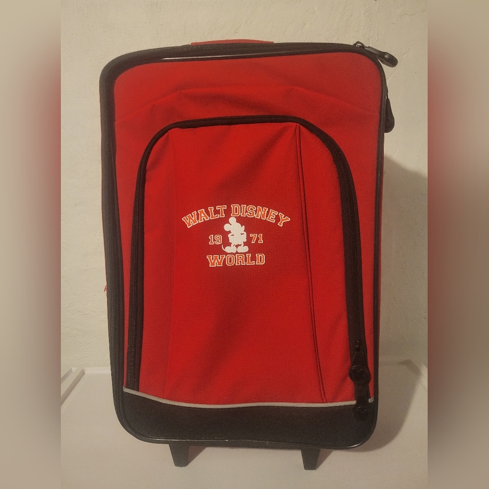 Walt Disney Parks Wheeled Suitcase Carryon small